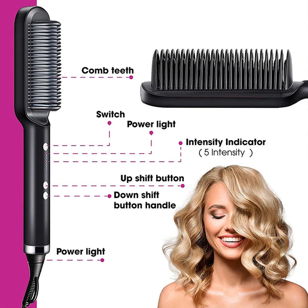 Hair Straightening Brush