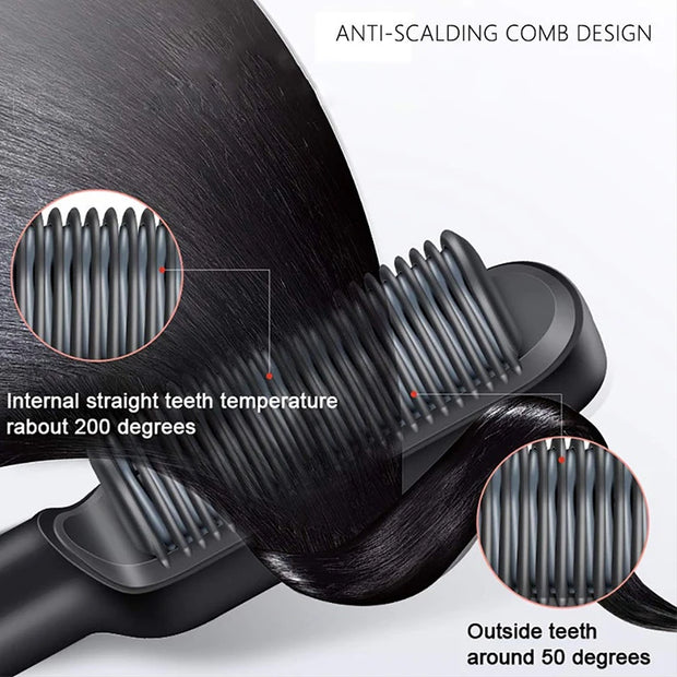 Hair Straightening Brush